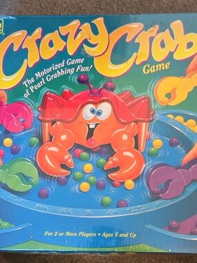Vintage 1994 Crazy CraB Game New In Sealed Box